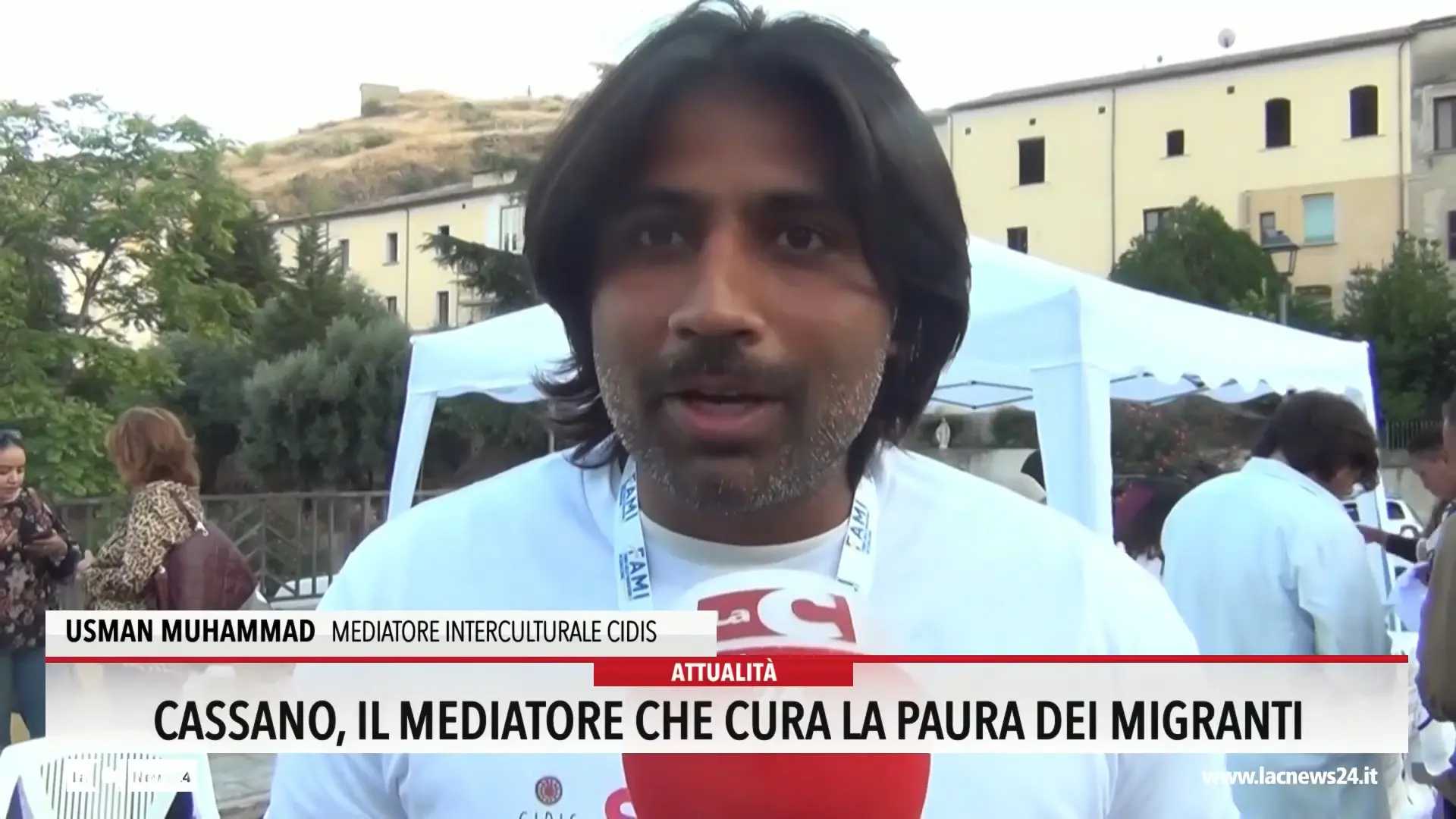 Cassano, il mediatore che cura la paura dei migranti