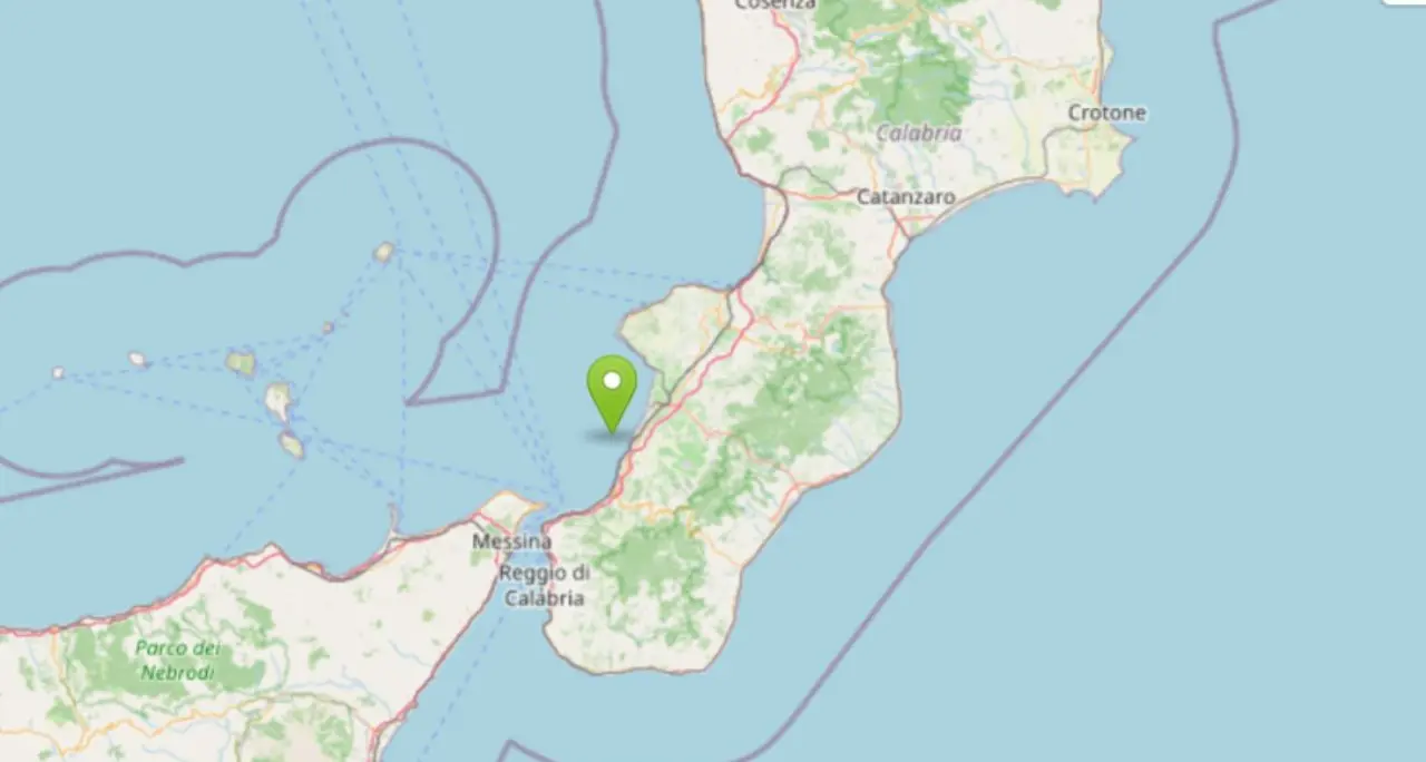 Terremoto in Calabria, scossa di magnitudo stimata tra 3.4 e 3.9 nel Reggino\n
