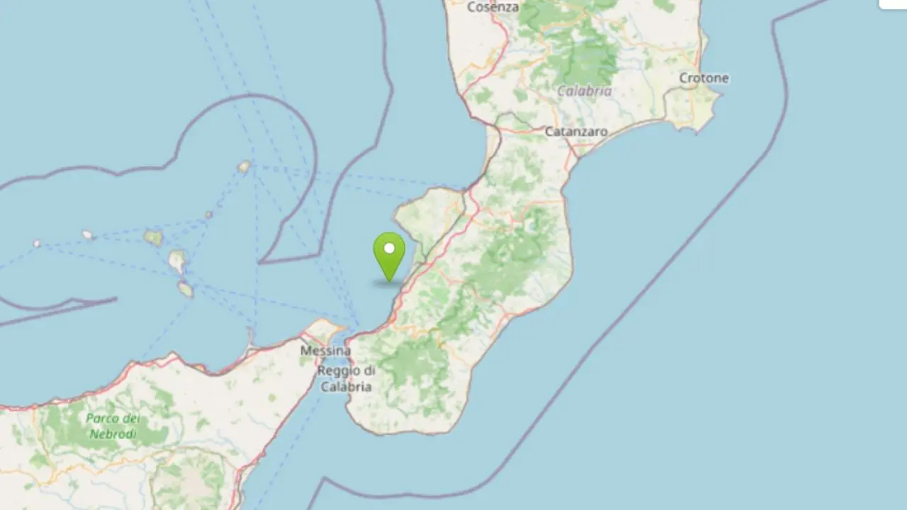 Terremoto in Calabria, scossa di magnitudo 3.3 al largo della costa tirrenica reggina: epicentro tra Gioia e Palmi\n