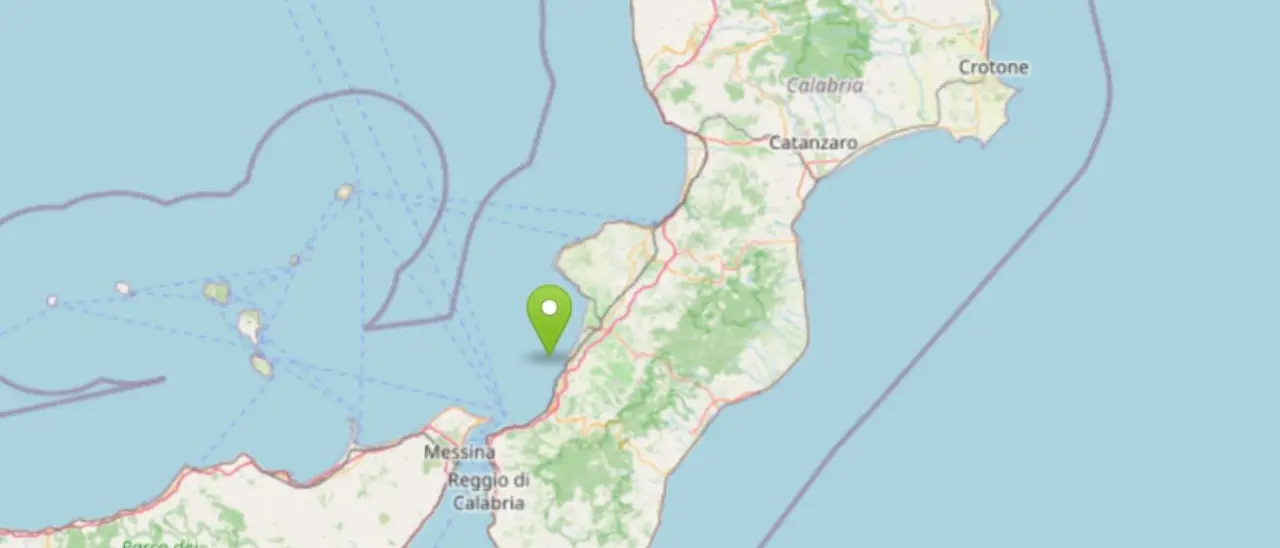 Terremoto in Calabria, scossa di magnitudo 3.3 al largo della costa tirrenica reggina: epicentro tra Gioia e Palmi\n