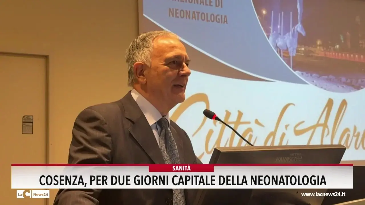 Cosenza per due giorni capitale della neonatologia