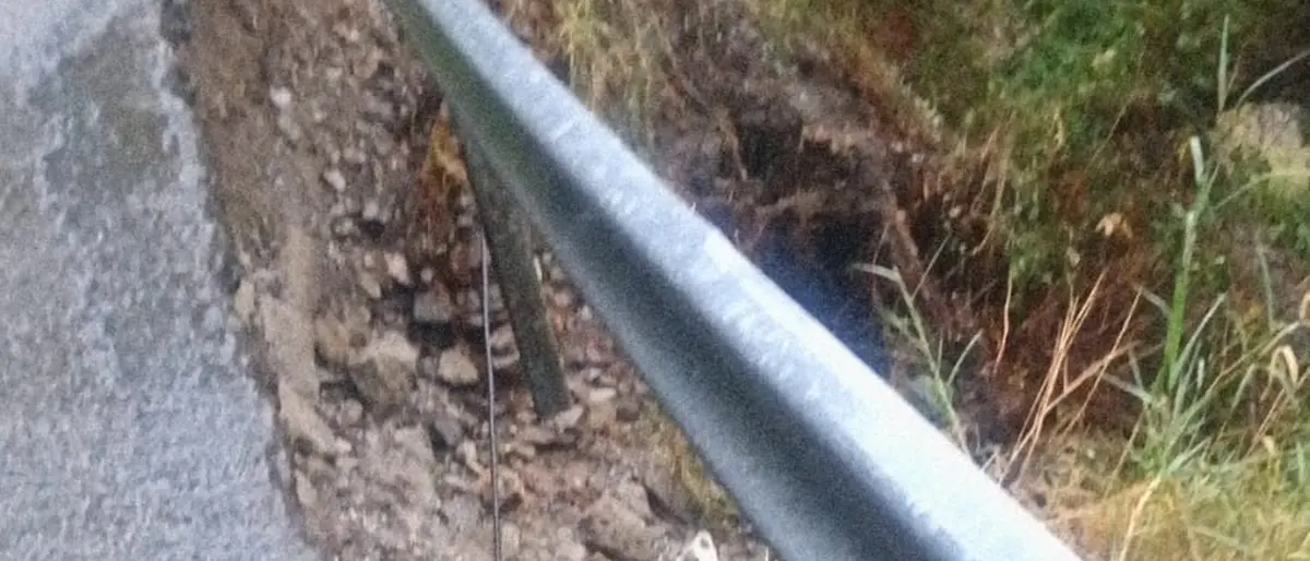 Maltempo nell'area Grecanica,\u00A0frane sulla strada provinciale\u00A0e disagi a Roghudi\n