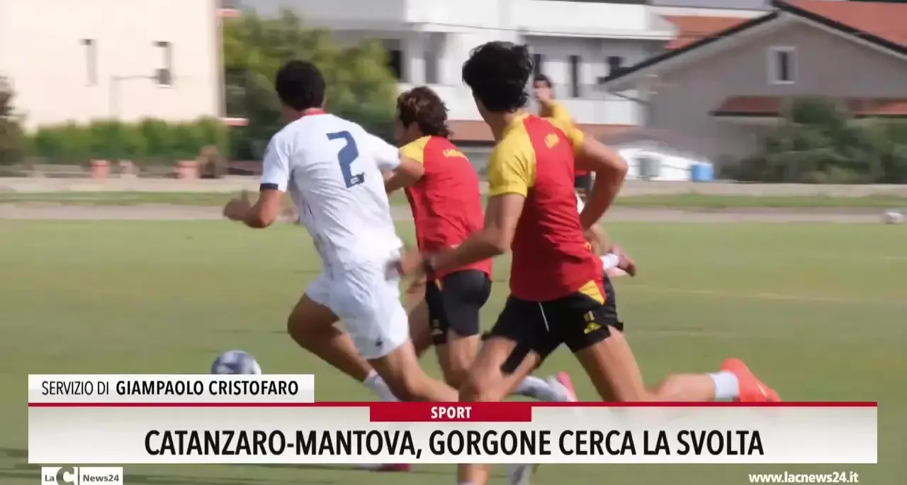 Catanzaro-Mantova, Gorgone cerca la svolta