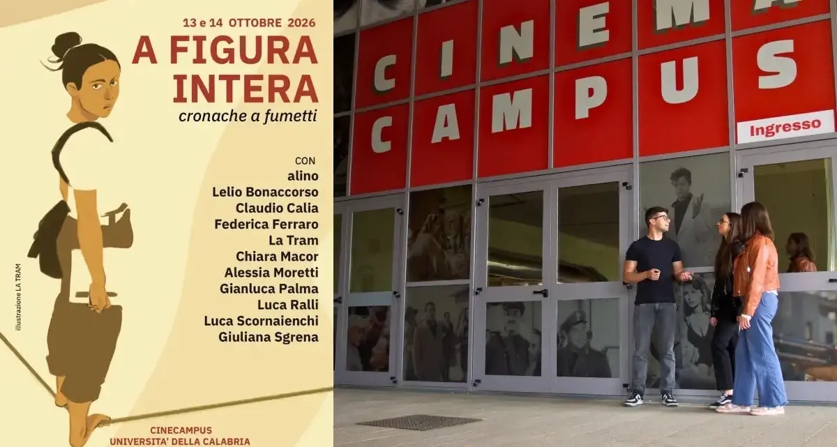 All’Unical “A figura intera. Cronache a fumetti”: il graphic\n\njournalism protagonista al cinema campus\n