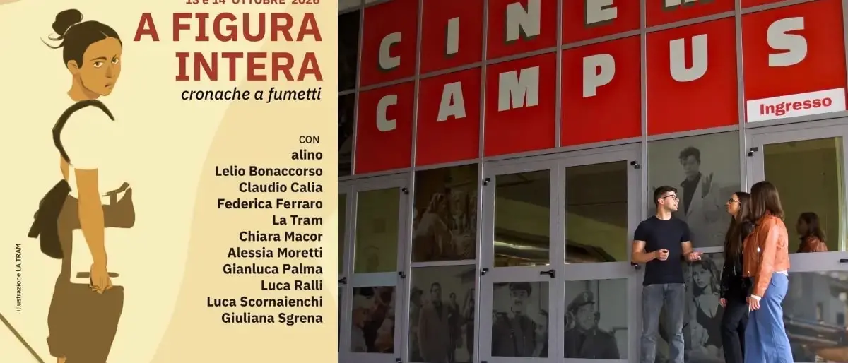 All’Unical “A figura intera. Cronache a fumetti”: il graphic\n\njournalism protagonista al cinema campus\n