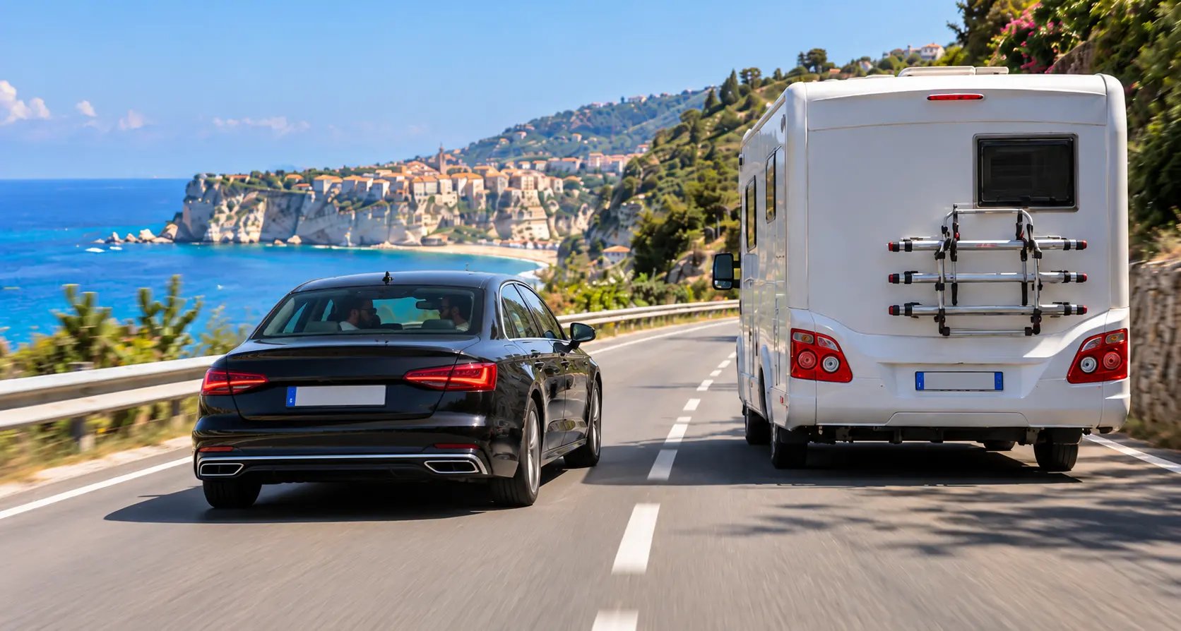 Truffa dello specchietto a Tropea, turista in camper paga mille euro per un incidente finto: denunciate due persone\n
