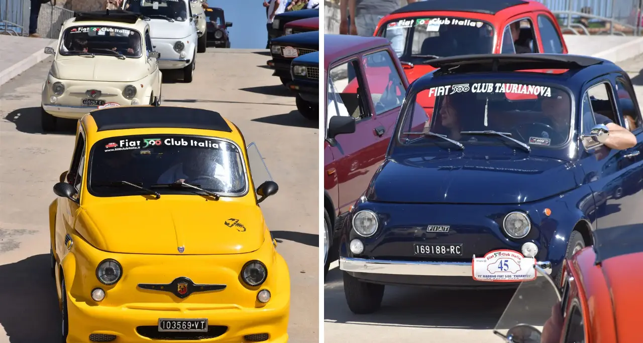 Motori, a Vibo attesa per l’edizione 2026 del raduno delle\u00A0storiche Fiat 500\n