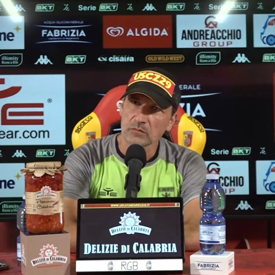 Catanzaro-Mantova, Gorgone mette da parte gli alibi: «Contano i risultati, voglio una squadra arrabbiata»\n