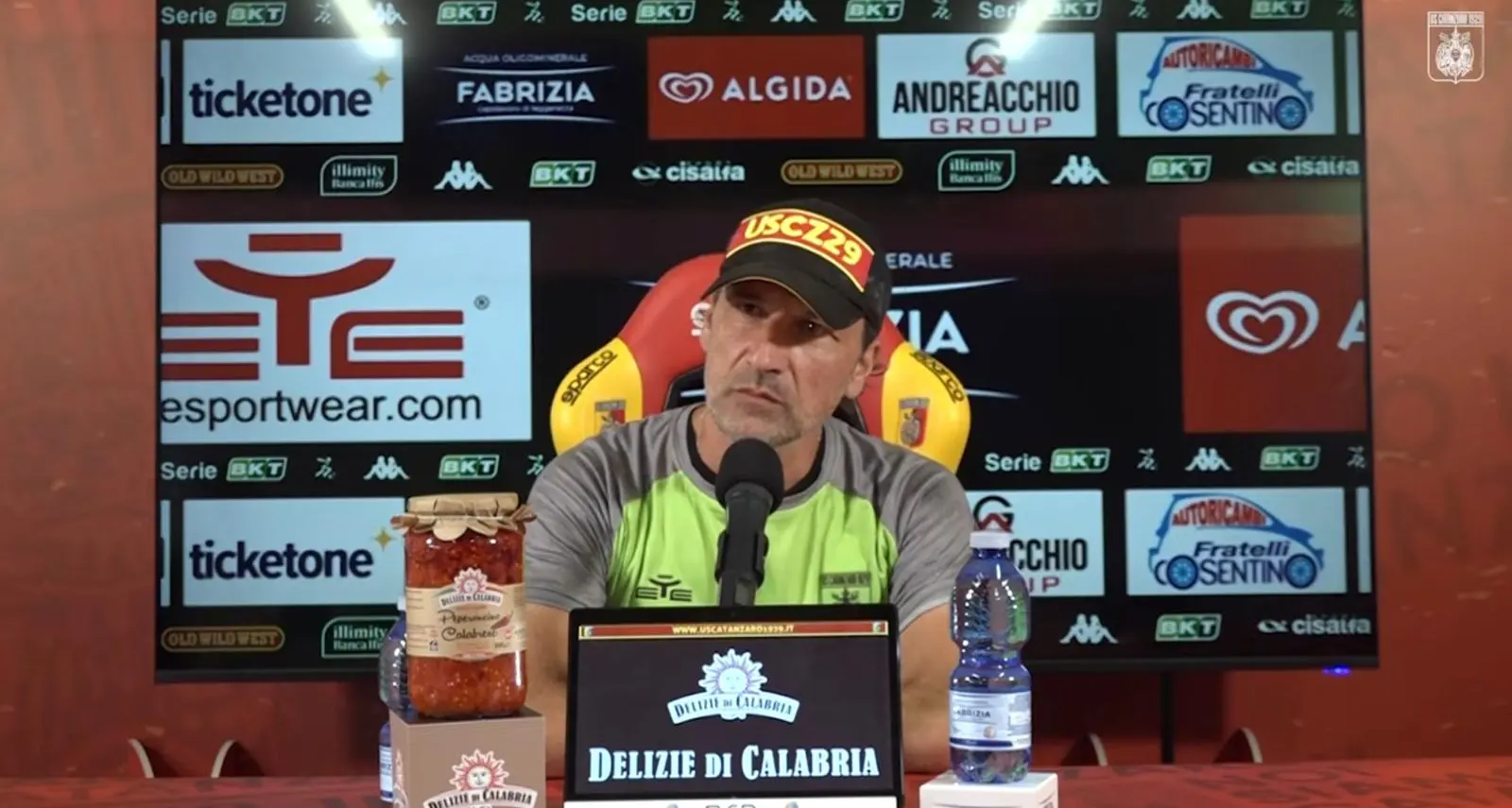 Catanzaro-Mantova, Gorgone mette da parte gli alibi: «Contano i risultati, voglio una squadra arrabbiata»\n