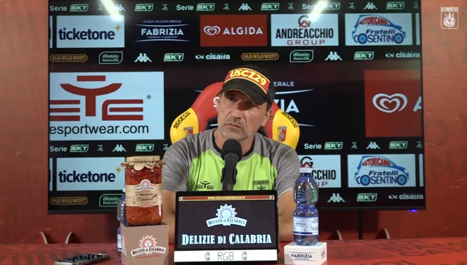 Catanzaro-Mantova, Gorgone mette da parte gli alibi: «Contano i risultati, voglio una squadra arrabbiata»\n