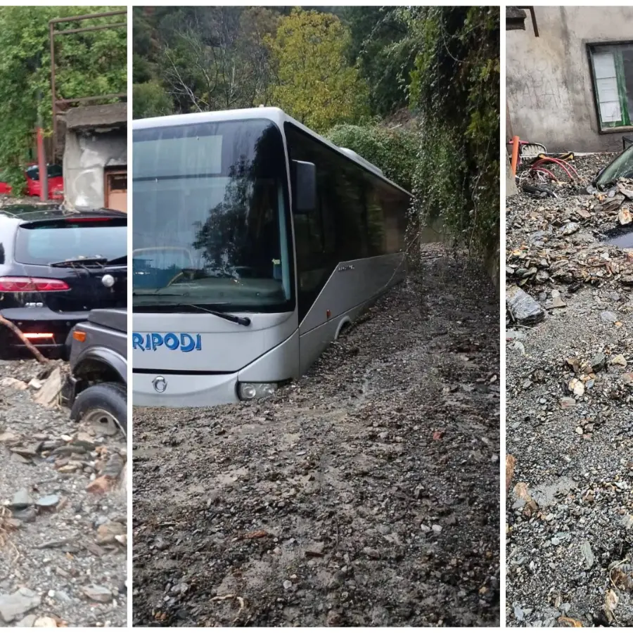 Montebello, grossa frana invade Fossato e Borgata Rocca rimane isolata: danni ingenti e strade compromesse\n
