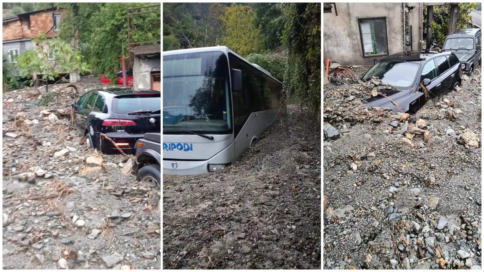 Montebello, grossa frana invade Fossato e Borgata Rocca rimane isolata: danni ingenti e strade compromesse\n