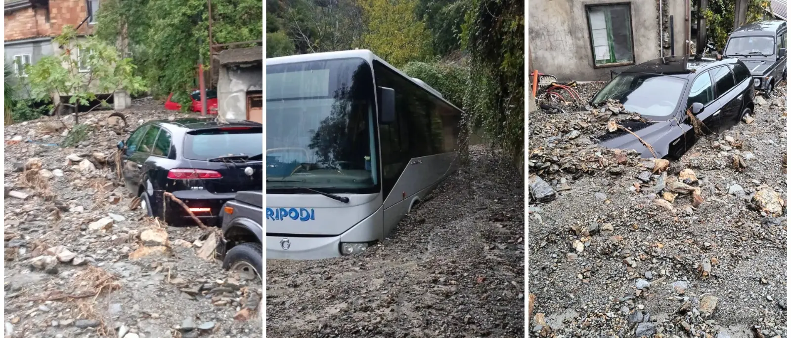 Montebello, grossa frana invade Fossato e Borgata Rocca rimane isolata: danni ingenti e strade compromesse\n