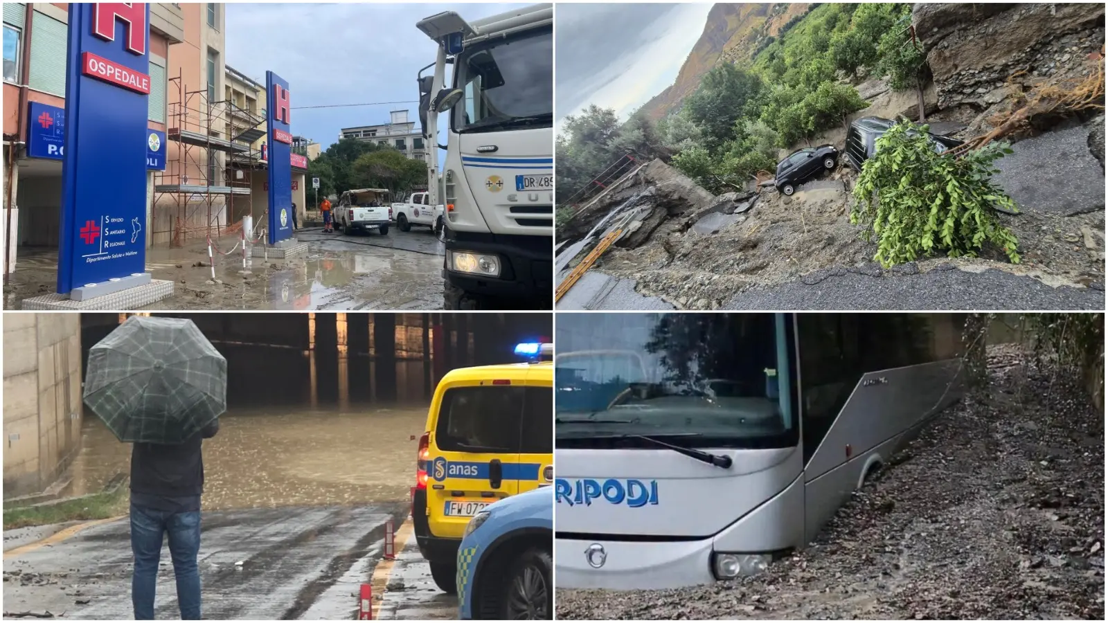 Acqua, fango, frane, Area Grecanica senza pace e piegata dal maltempo: «Qui è peggio di Harry»