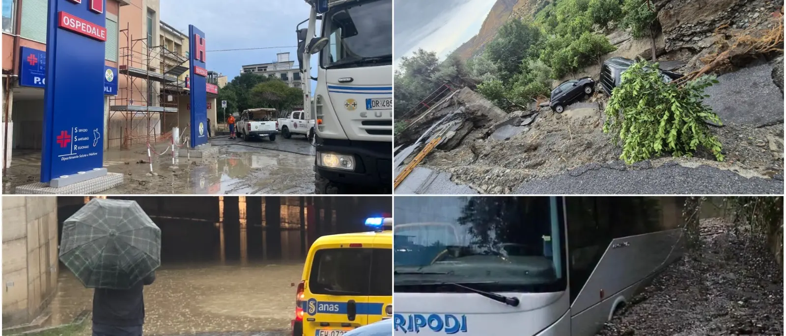 Acqua, fango, frane, Area Grecanica senza pace e piegata dal maltempo: «Qui è peggio di Harry»