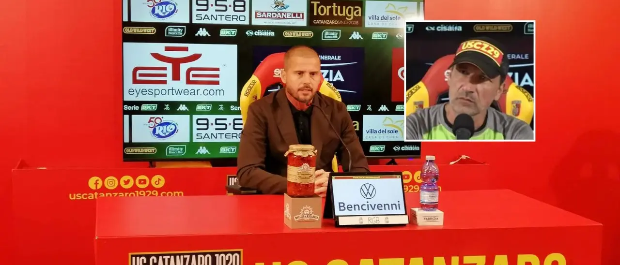 Catanzaro, Polito dopo il ko con il Mantova: «Prestazione pessima». Gorgone resta in bilico, ma per ora non salta\n