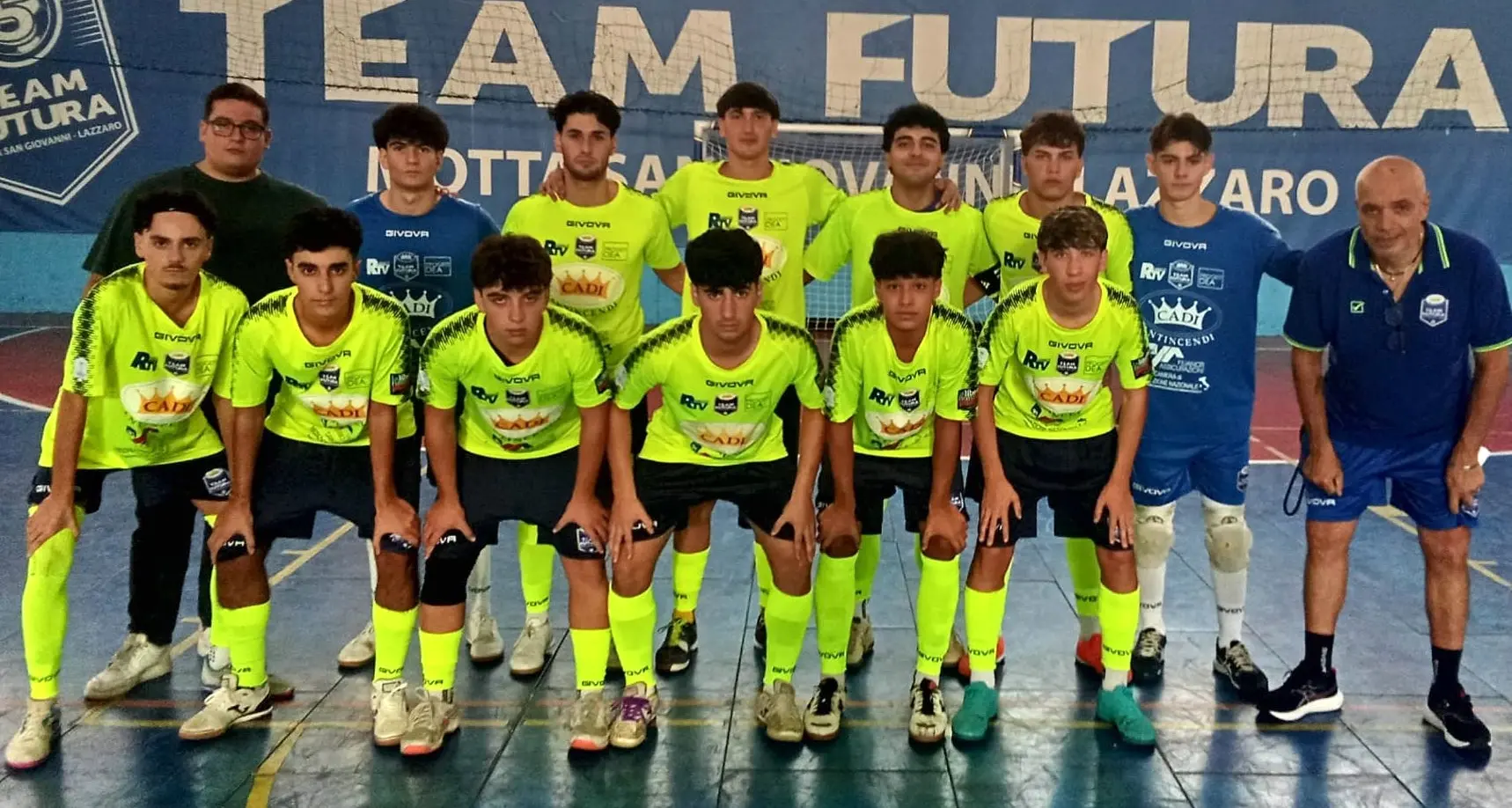 Cadi Antincendi Futura Under 19\u00A0parte\u00A0col piede giusto e batte\u00A0in casa\u00A0la Reggio Futsal\u00A012 a 0\n