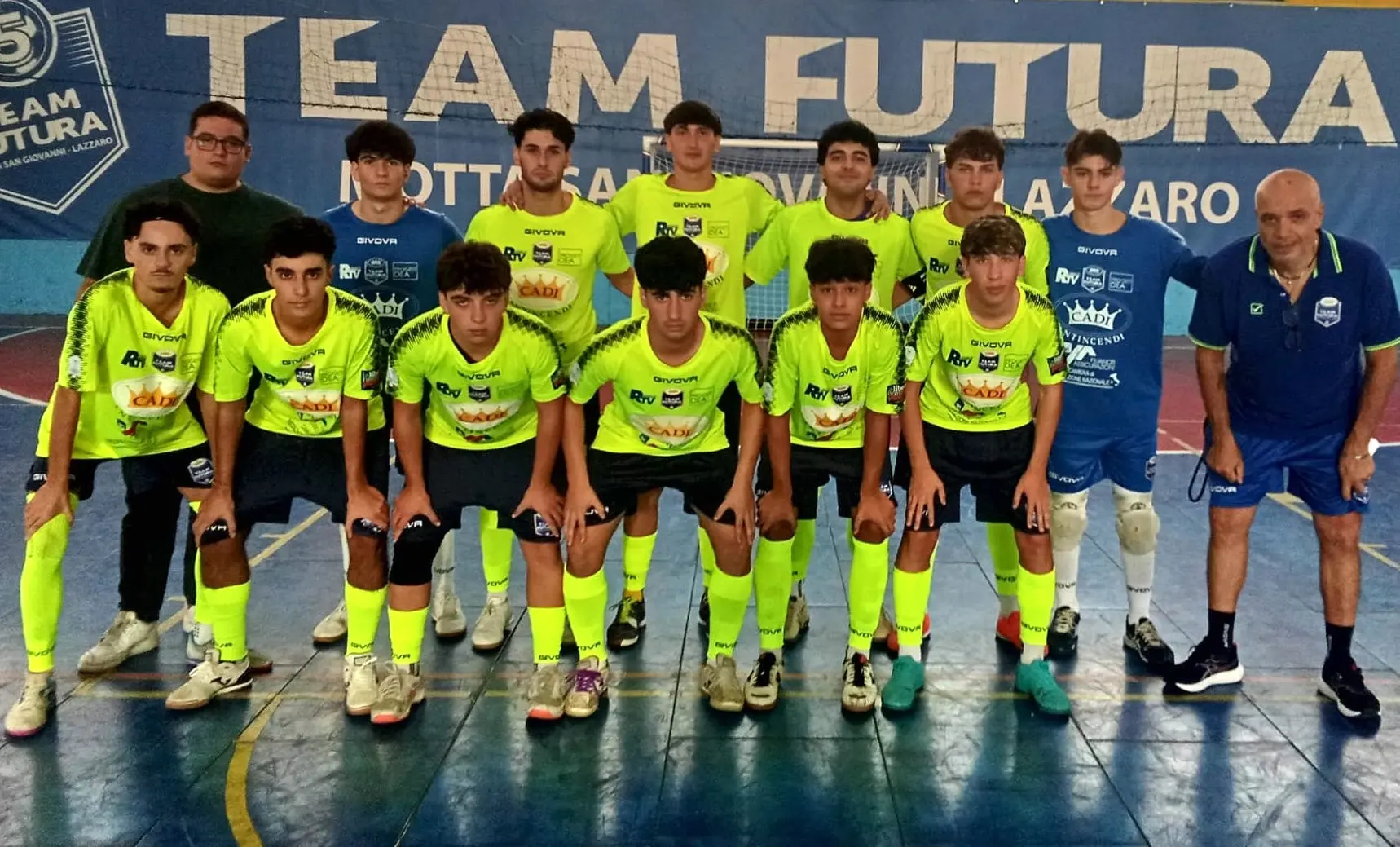 Cadi Antincendi Futura Under 19\u00A0parte\u00A0col piede giusto e batte\u00A0in casa\u00A0la Reggio Futsal\u00A012 a 0\n