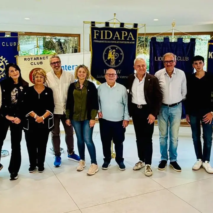 Vibo Valentia, l’unione fa la forza: per la prima volta tutti i club service insieme per la città\n