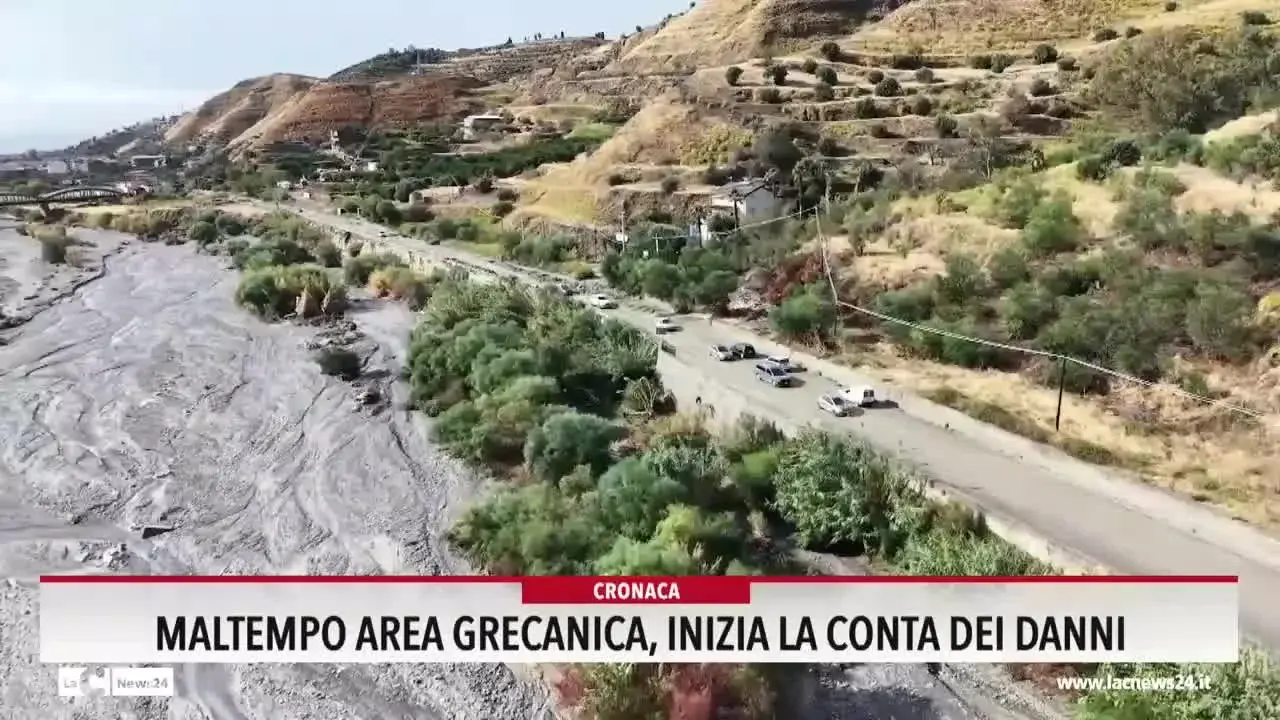 Maltempo, area grecanica: inizia la conta dei danni