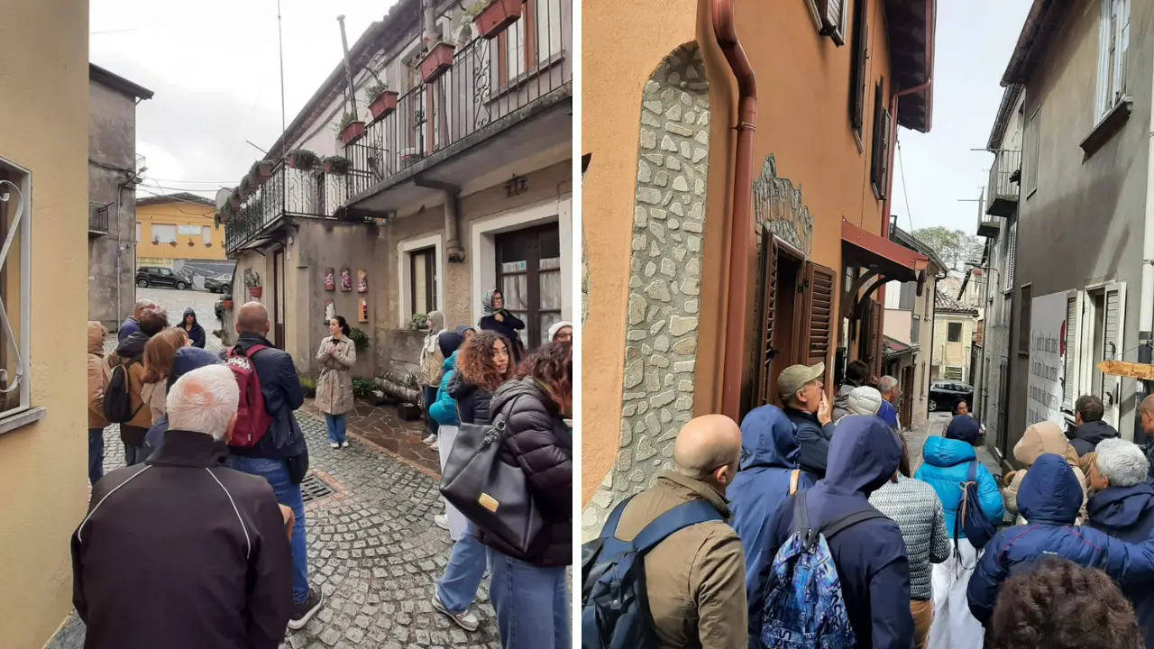 A Brognaturo 250 visitatori per la Giornata Fai: la pioggia non ferma la riscoperta del borgo\n