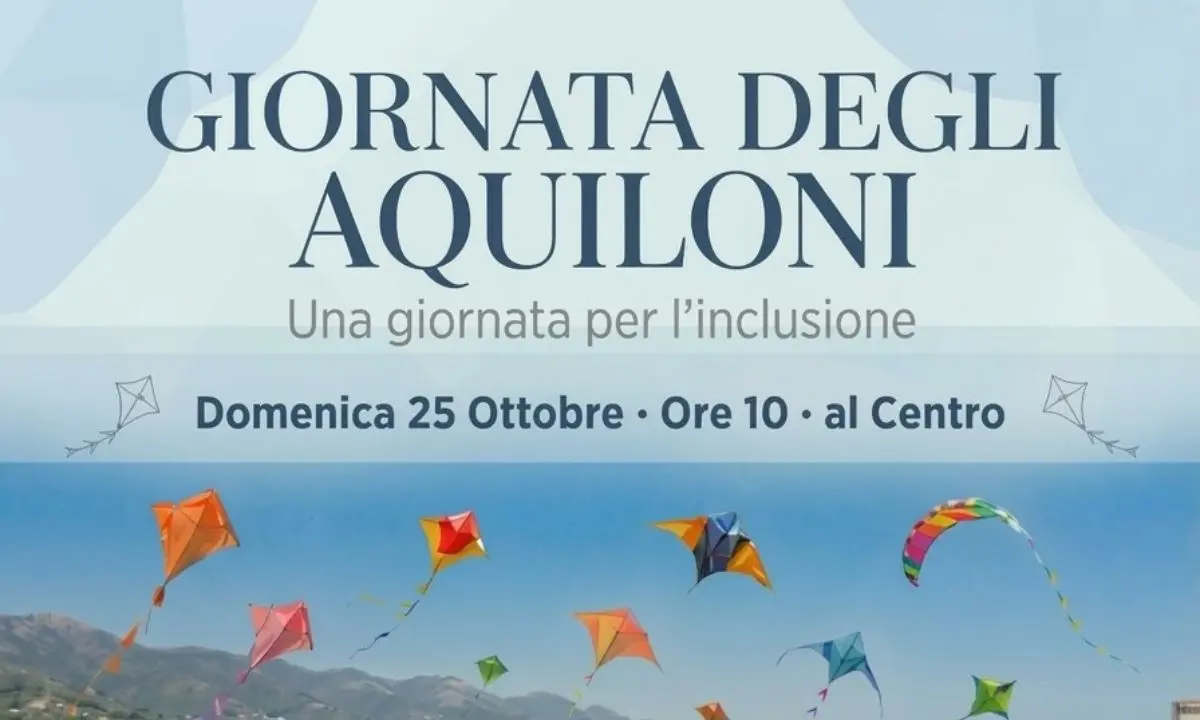 Cetraro, la Giornata degli Aquiloni unisce generazioni e associazioni sul lungomare il 25 ottobre\n