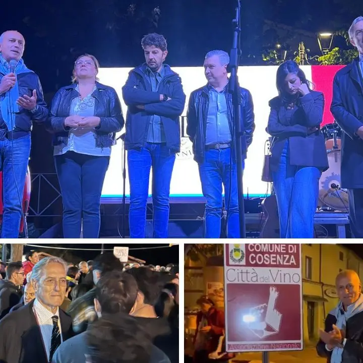Cosenza, successo per la 44ª edizione della Sagra dell’uva e del vino\n
