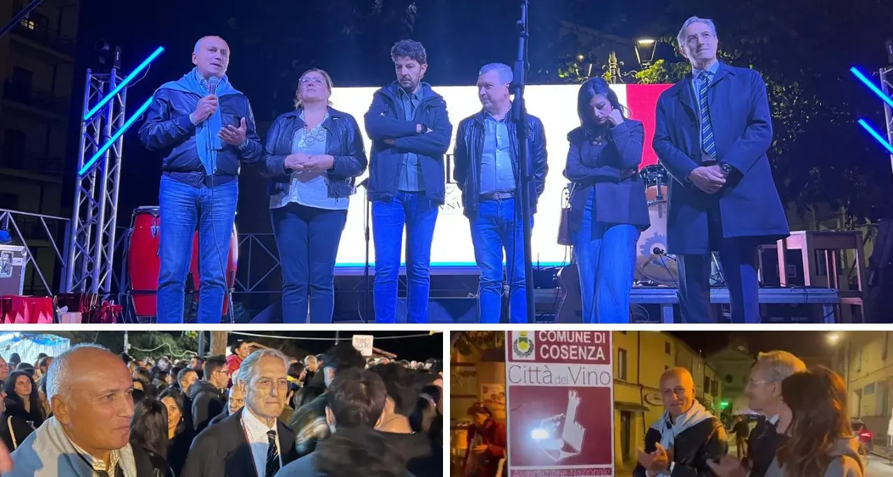 Cosenza, successo per la 44ª edizione della Sagra dell’uva e del vino\n