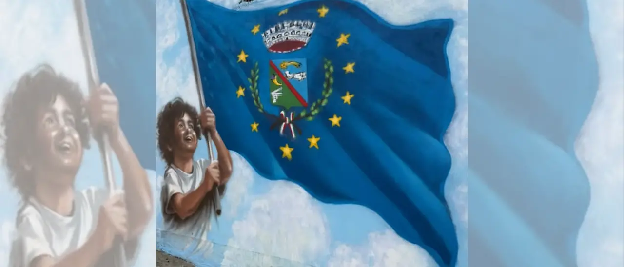 Jonadi, a Nao un murales su una casa disabitata racconta l'identità europea del borgo\n