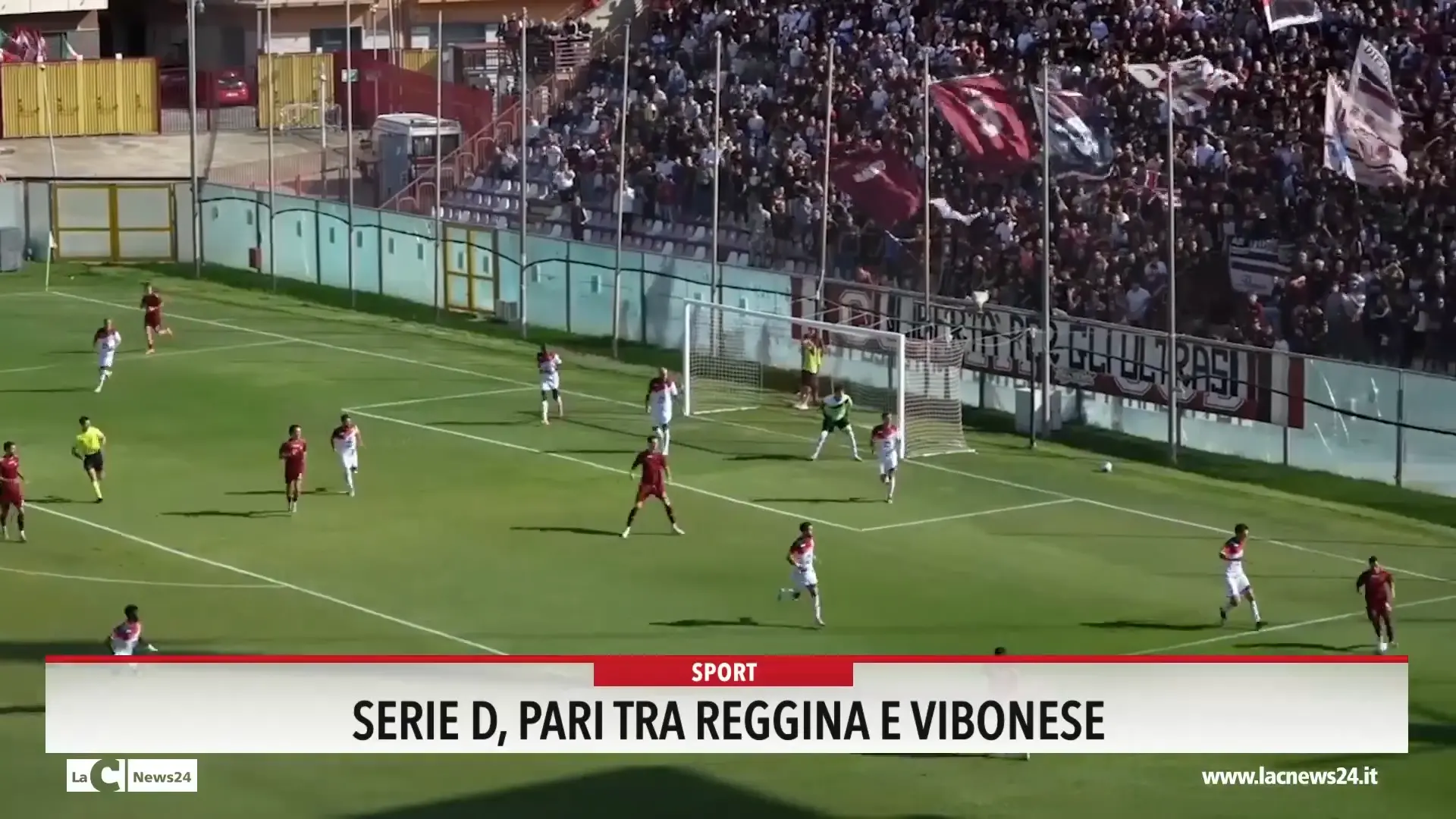 Serie D, pari tra Reggina e Vibonese