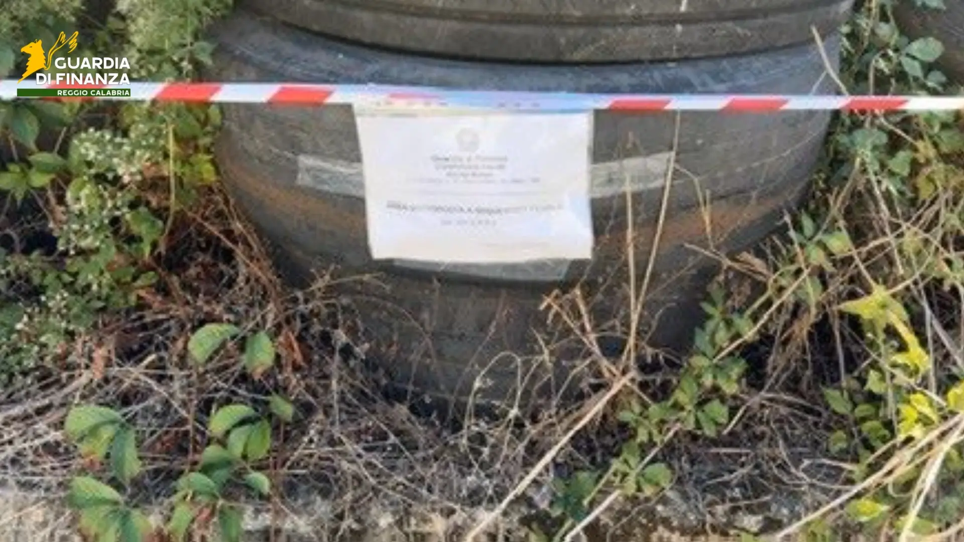 La Gdf sequestra una discarica abusiva di 500 mq a Taurianova