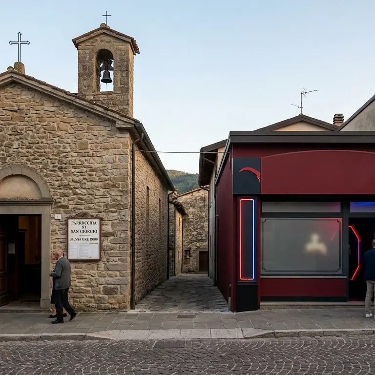 «Chiederò al prete di benedirci»: apre il club per scambisti di fronte alla chiesa, ed è bufera!\n