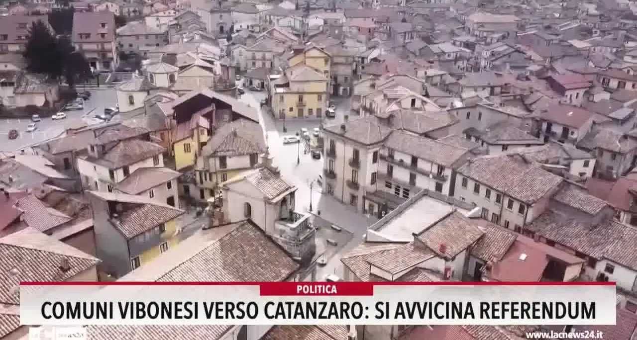 Comuni vibonesi verso Catanzaro, si avvicina il referendum