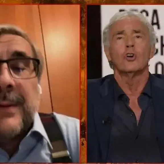 Garlasco, Giletti chiede al consulente dei Poggi: «Sono deficiente?». La risposta choc in diretta: «Sì, lo è»\n