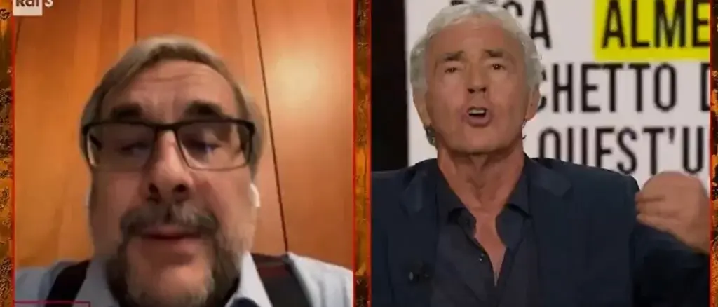 Garlasco, Giletti chiede al consulente dei Poggi: «Sono deficiente?». La risposta choc in diretta: «Sì, lo è»\n