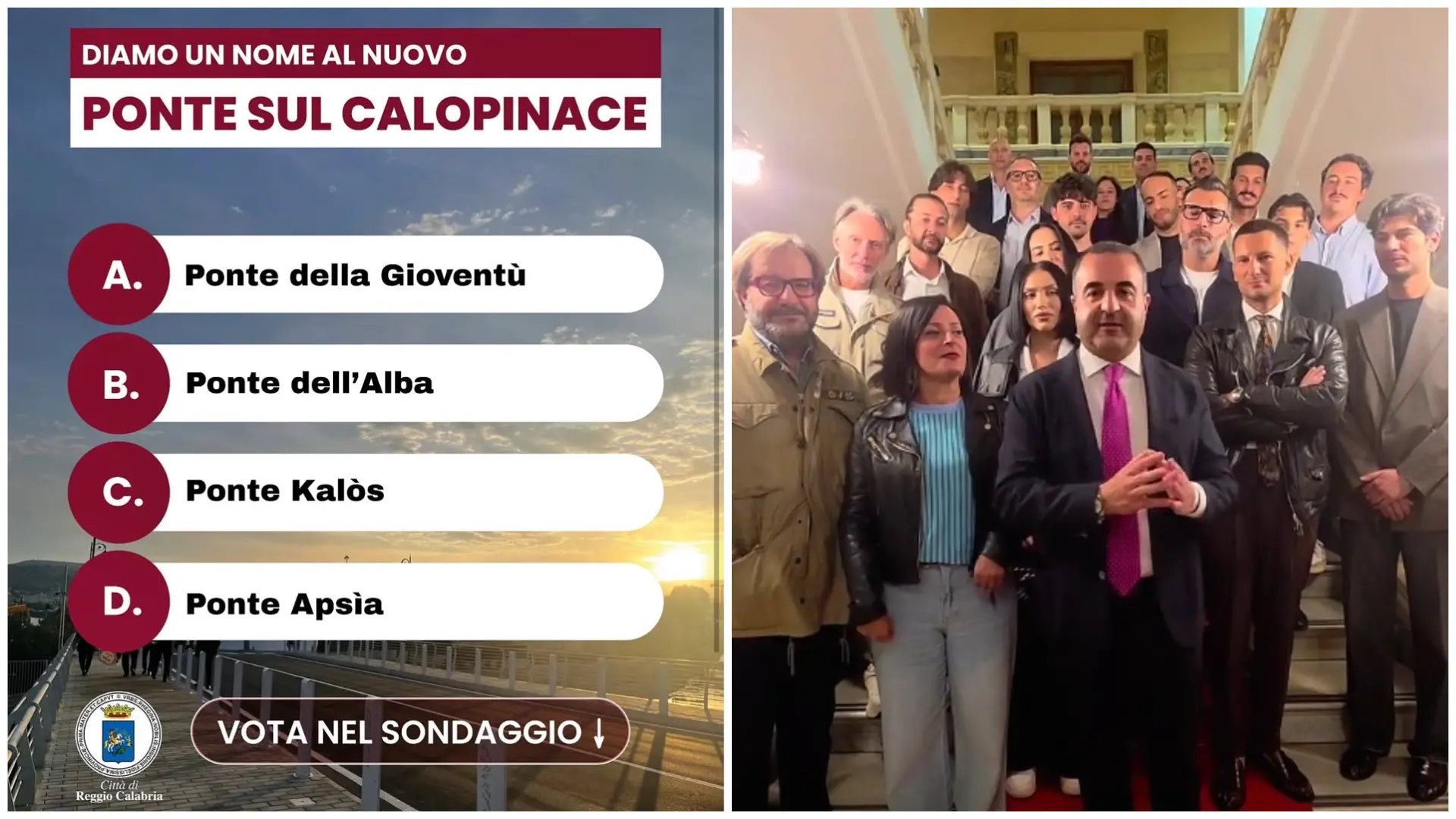 Un sondaggio ed una festa per il Ponte sul Calopinace\n