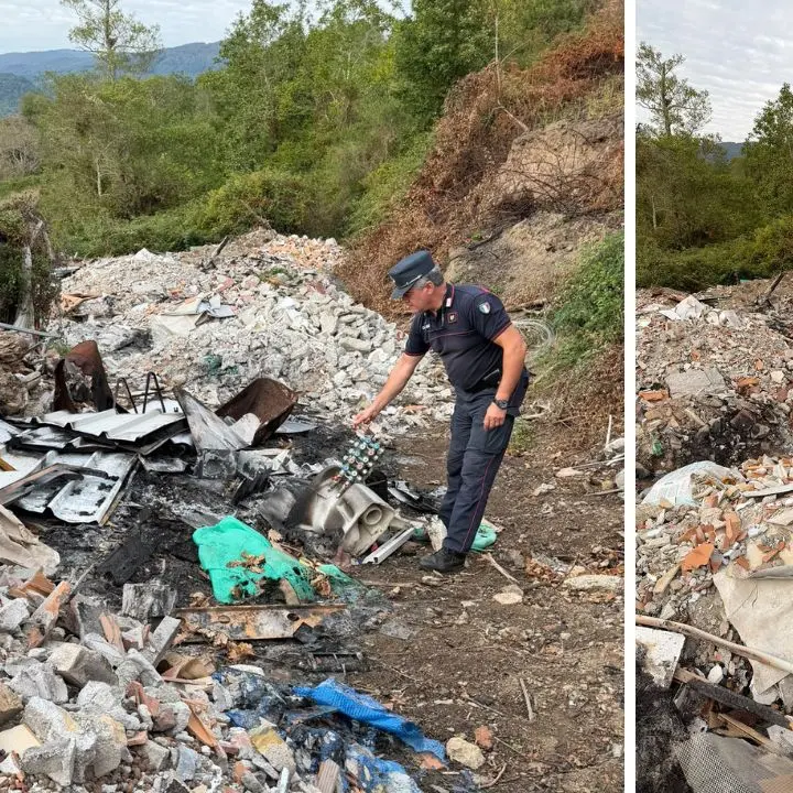 Guardia Piemontese, cinque persone denunciate per gestione illecita di rifiuti\n