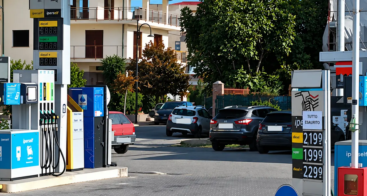 Stazioni Eni a secco di carburante, allarme in Calabria: code ai distributori nel Cosentino\n