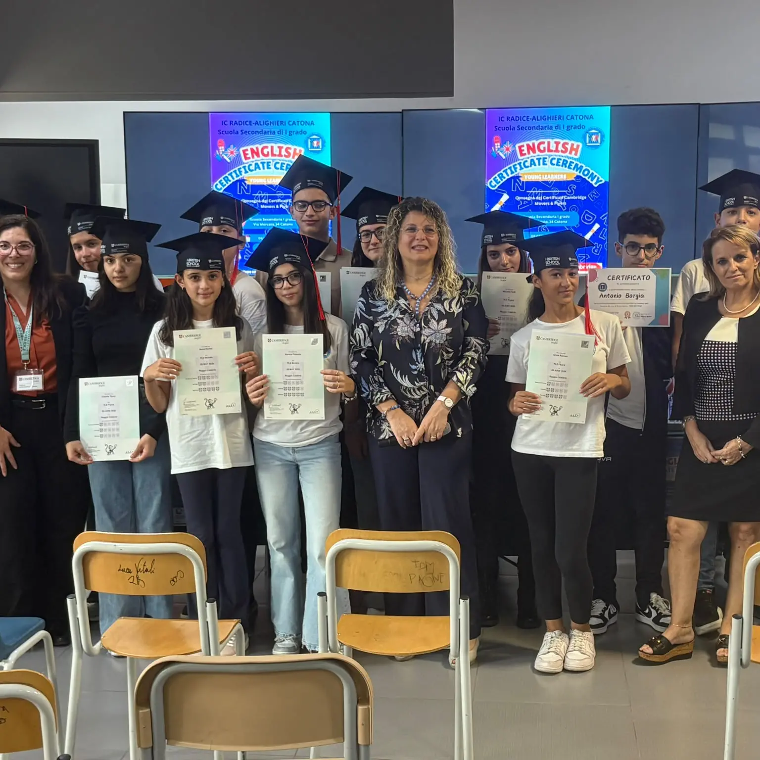 Reggio, l’Ic Radice-Alighieri di Catona celebra il “Certificate Day”\n