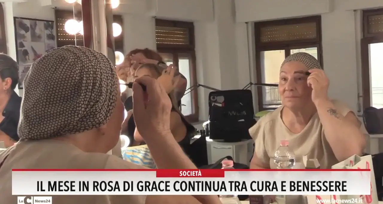 Il mese in rosa di Grace continua tra cura e benessere
