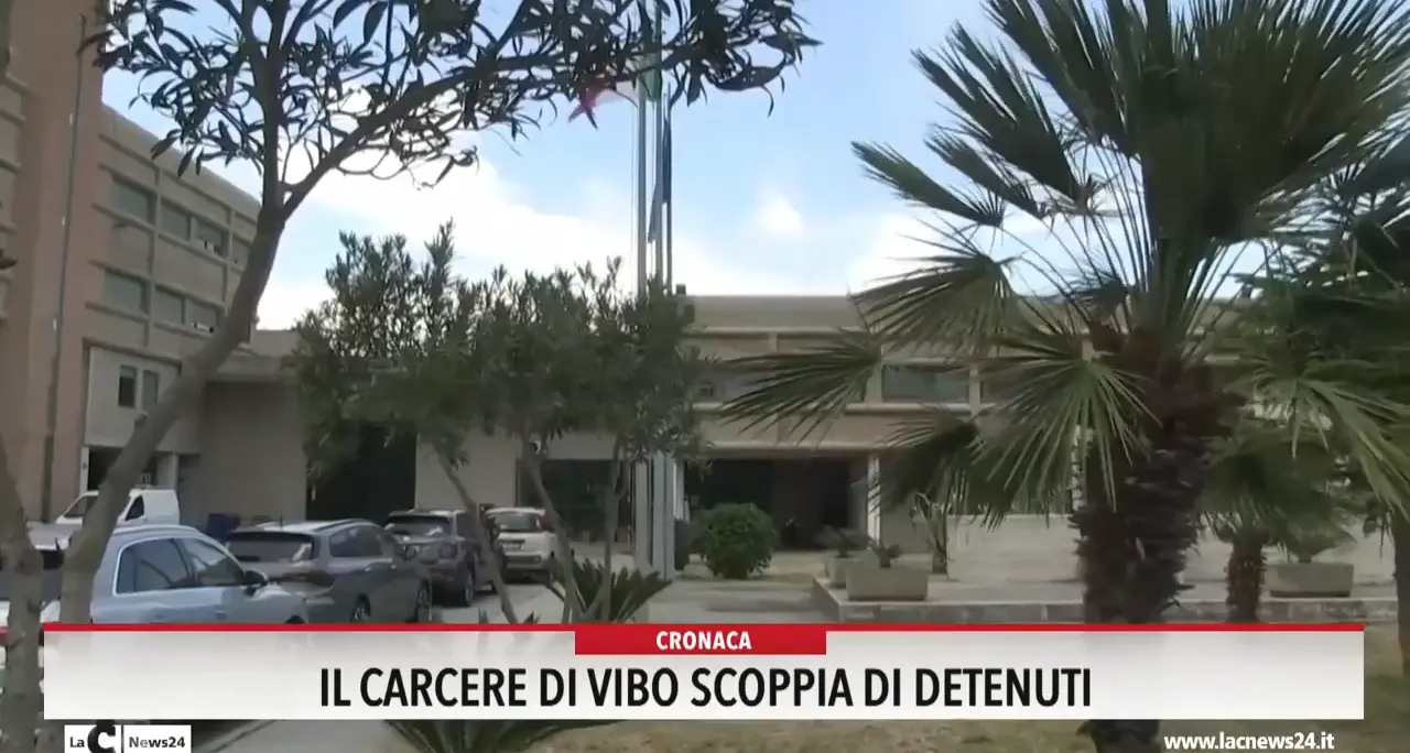 Il carcere di Vibo scoppia di detenuti