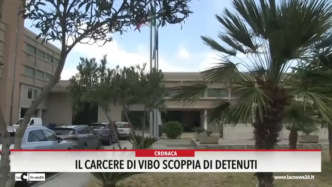 Il carcere di Vibo scoppia di detenuti
