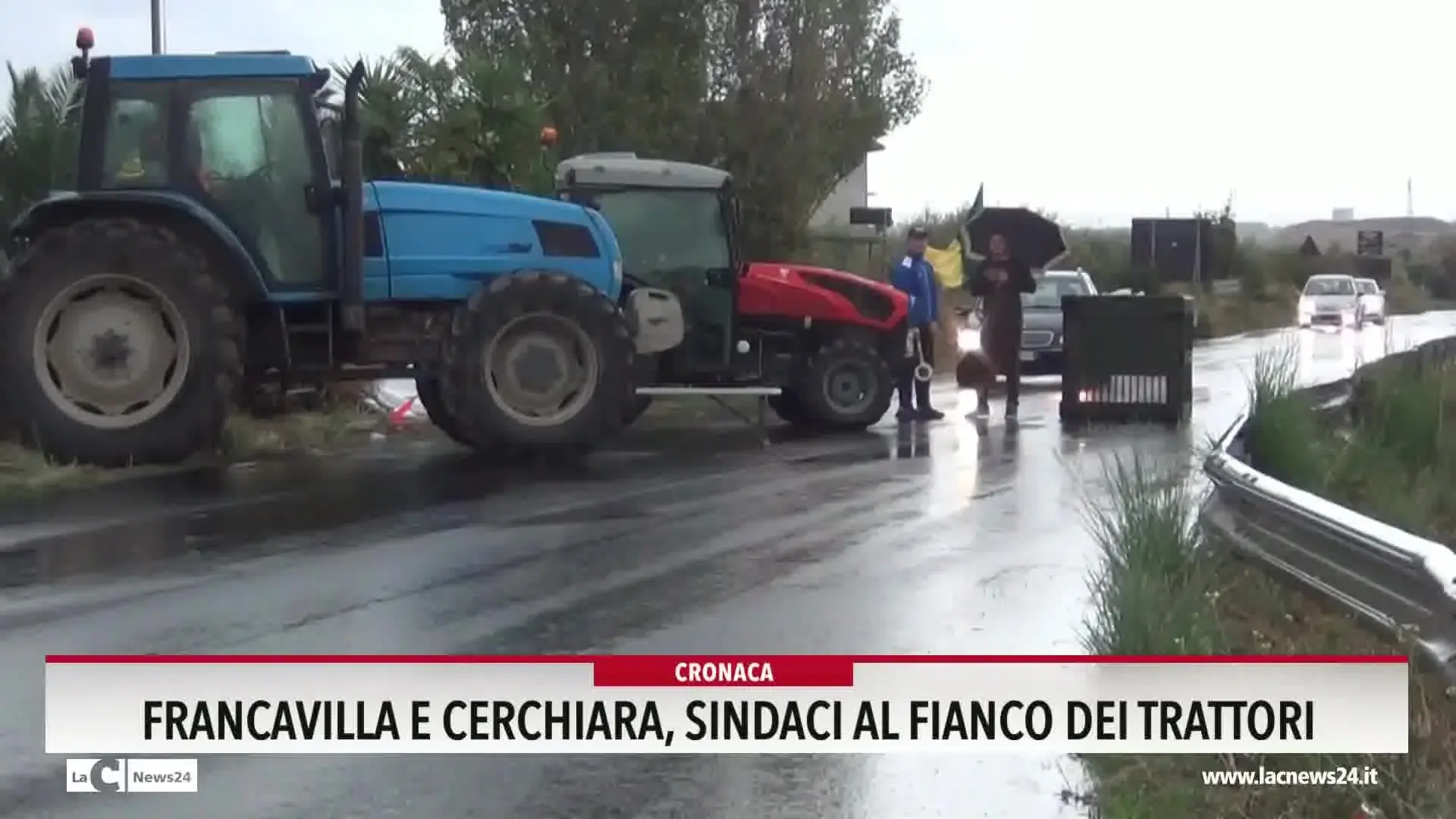 Francavilla e Cerchiara, sindaci al fianco dei trattori