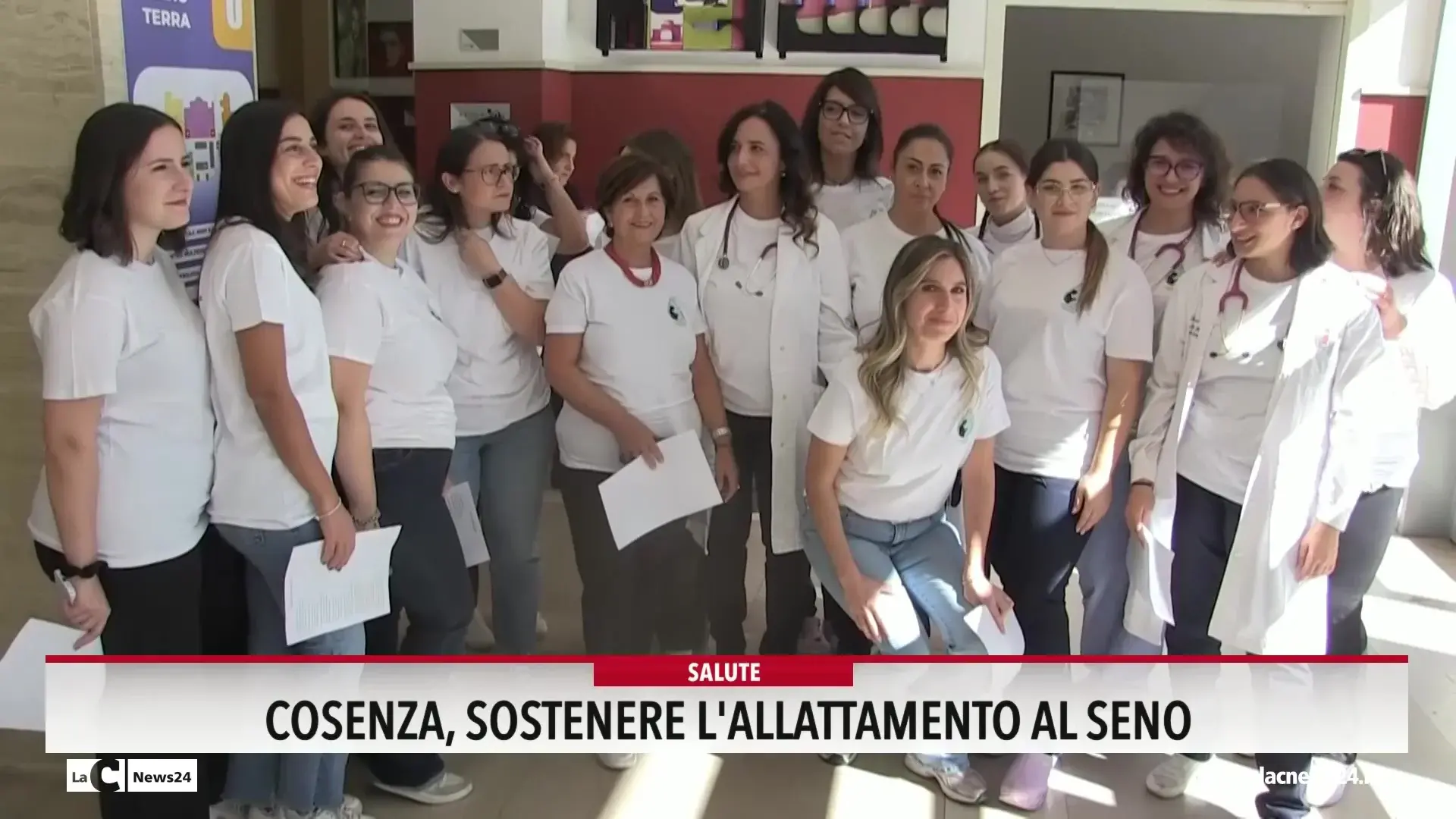 Cosenza, sostenere l'allatamento al seno