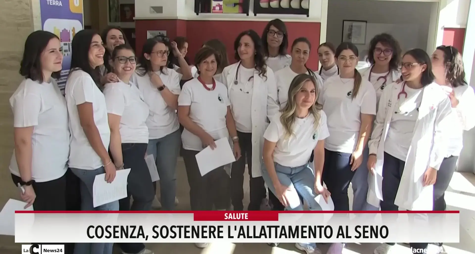 Cosenza, sostenere l'allatamento al seno