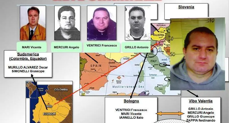 Narcotraffico internazionale: 10 condanne in Cassazione per il clan del broker di San Calogero Franco Ventrici –\u00A0NOMI\n