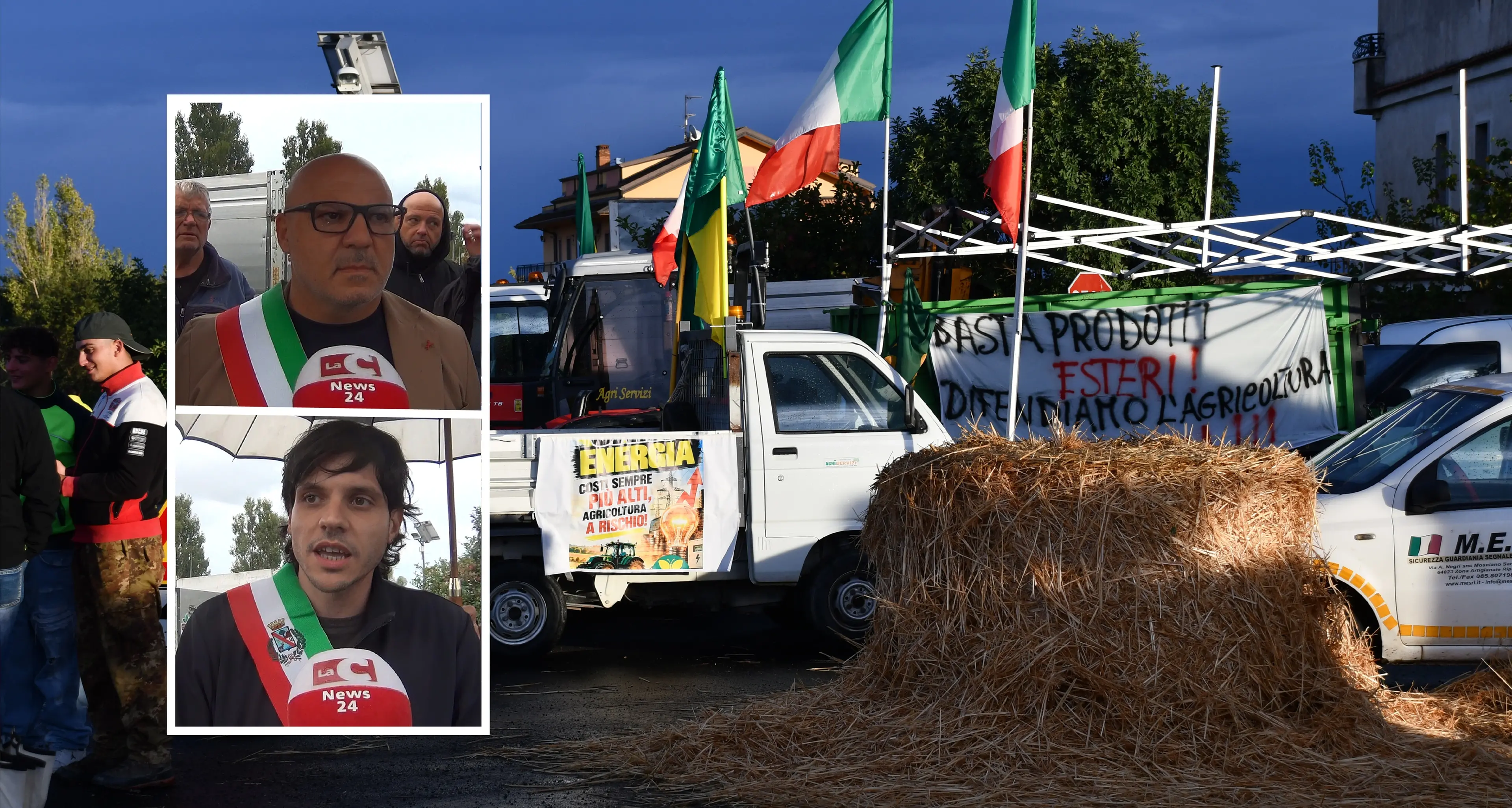 Agricoltori in protesta in Calabria, i sindaci alzano la voce: «Dove sono i sindacati che dovrebbero aiutarli?»\n