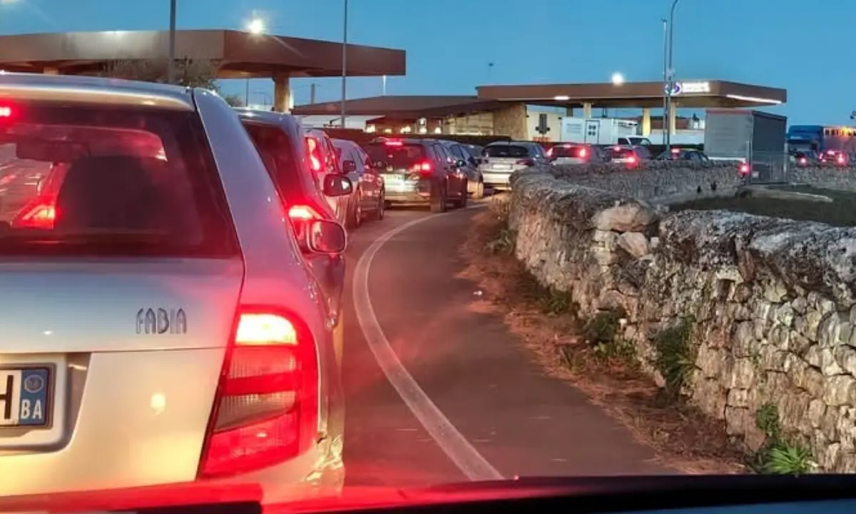 Cosenza, psicosi carburante: assalto ai distributori, code fino a notte in tutta la provincia | VIDEO