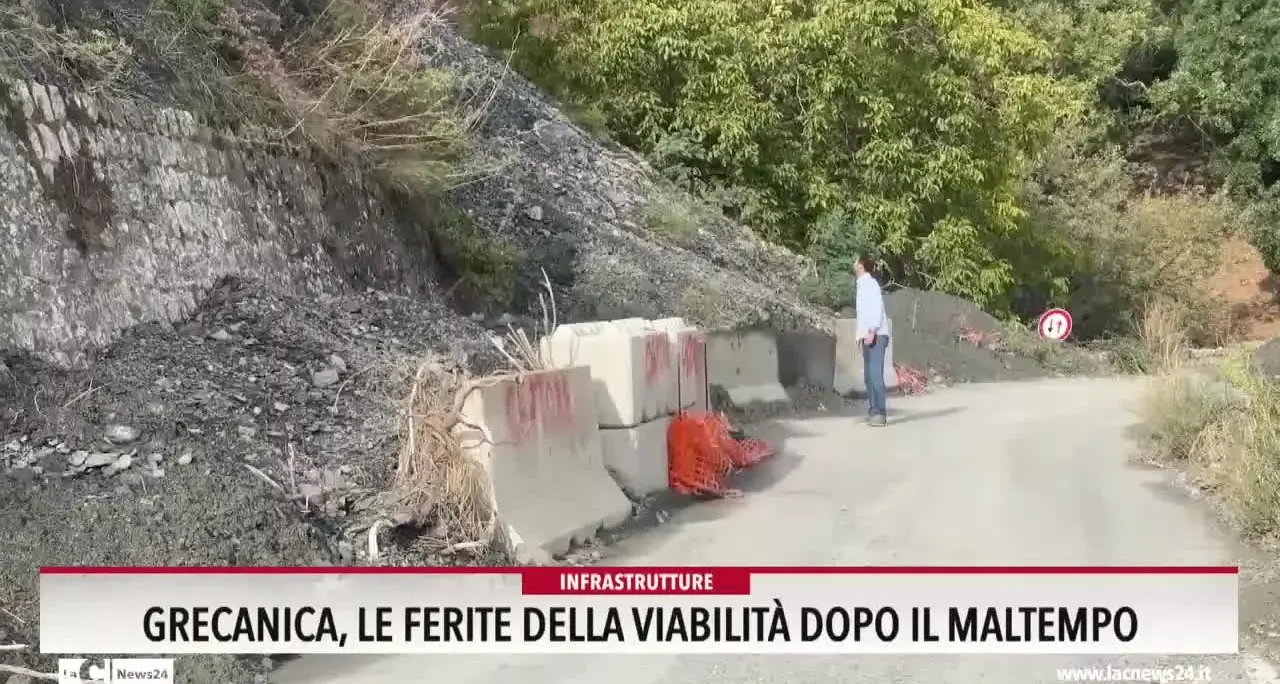 Grecanica, le ferite della viabilità dopo il maltempo