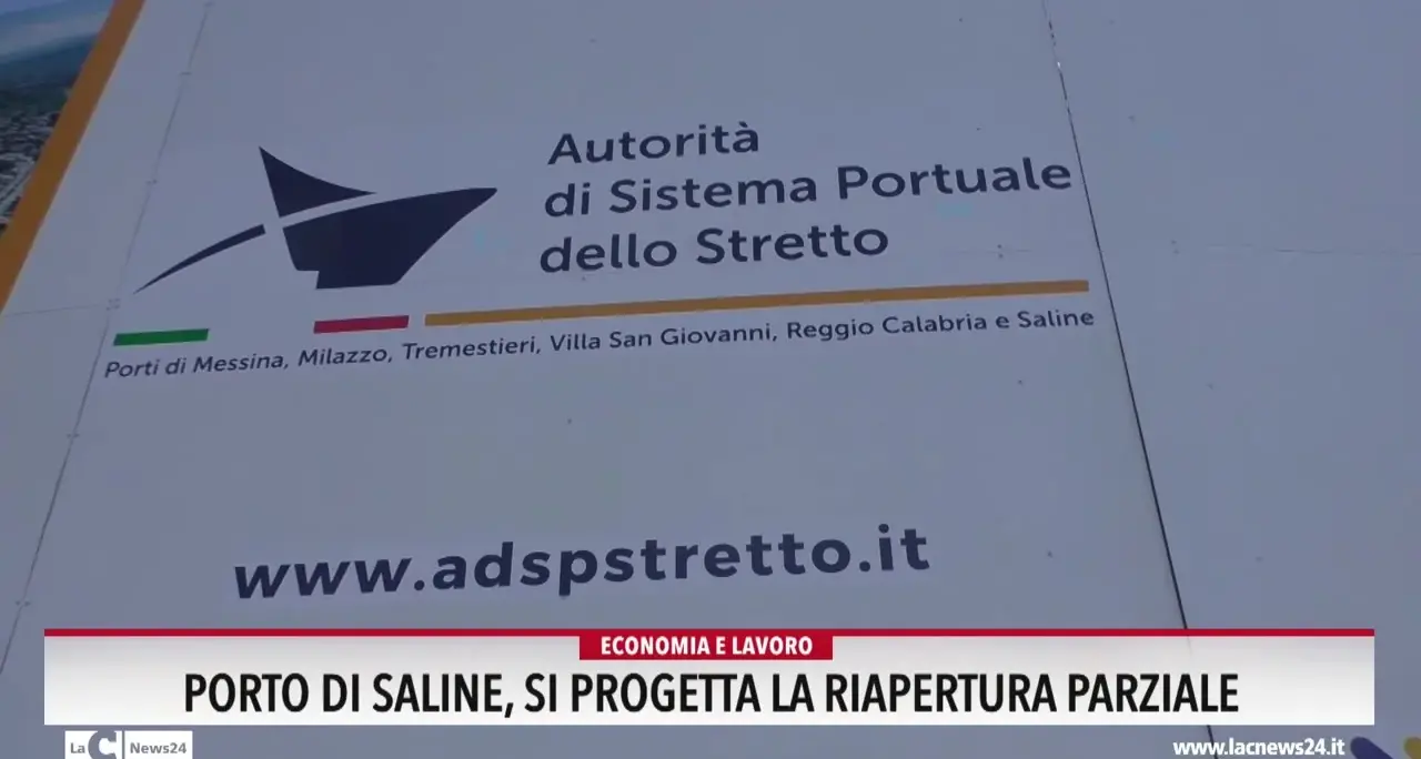 Porto di saline, si progetta la riapertura parziale
